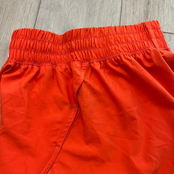 Free People Women’s Orange high Waist Short Sz XS - Picture 11 of 11